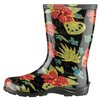 Sloggers GRDN/RAIN BOOTS FLWR SZ9 5002BK09